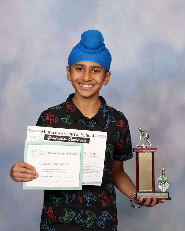 Picture of Contribution to School Hockey recipient